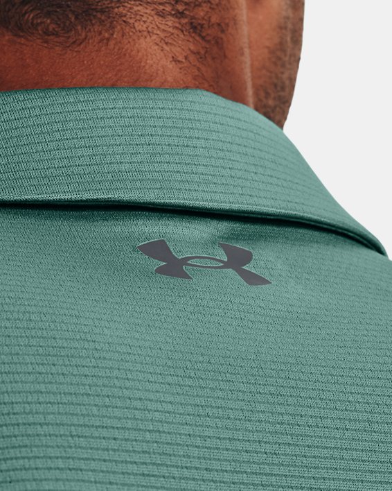 Men's UA Tech™ Polo, Green, pdpMainDesktop image number 3